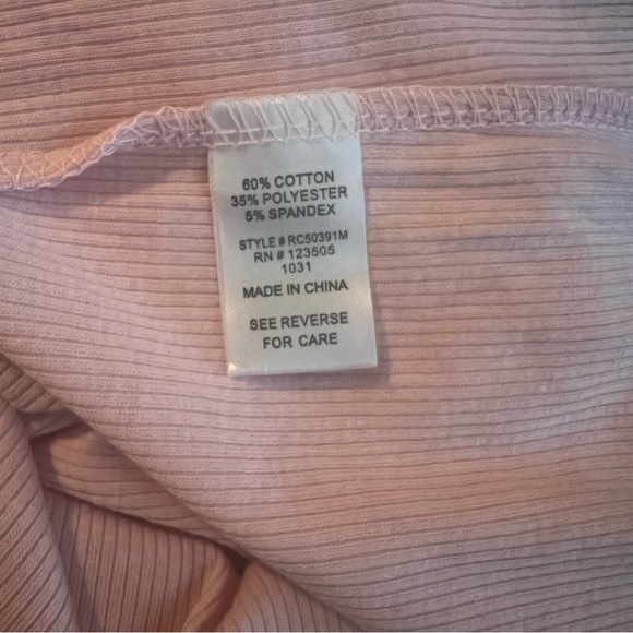 Heart & Hips Pink Tank Top size Large - Picture 5 of 5